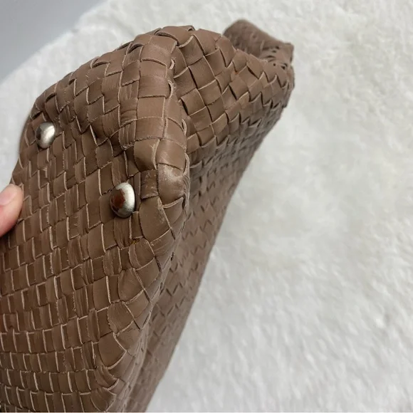 Helen Kaminski Australia Taupe Color 100% Leather Large Tote - Picture 12 of 15